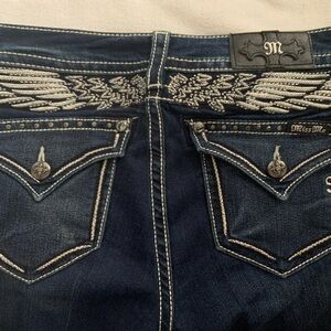 Miss Me Skinny Jeans ~size 28 ~Dark Blue ~Great condition